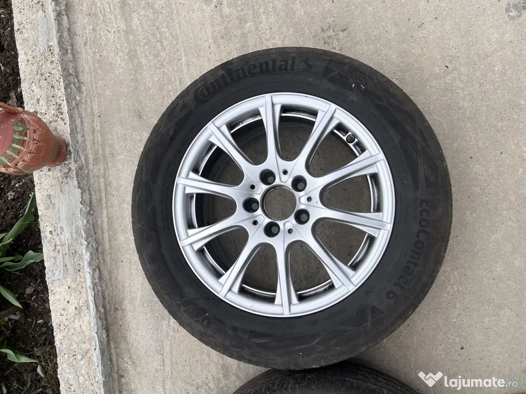 Jante 5x112 r 16 cu cauciucuri 