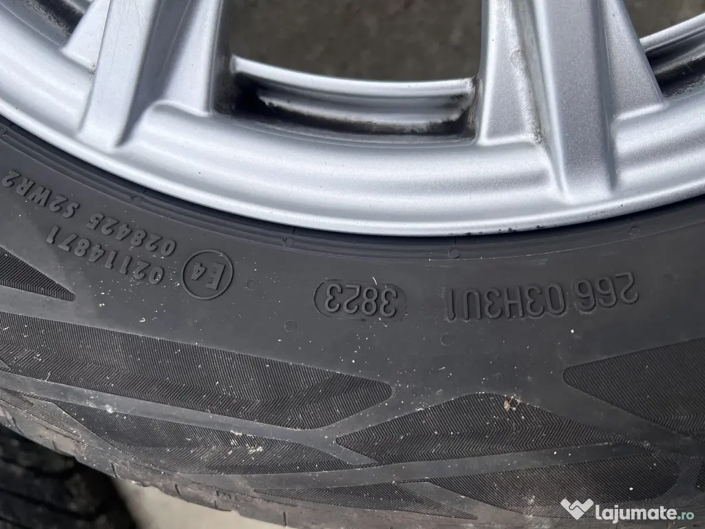 Jante 5x112 r 16 cu cauciucuri 