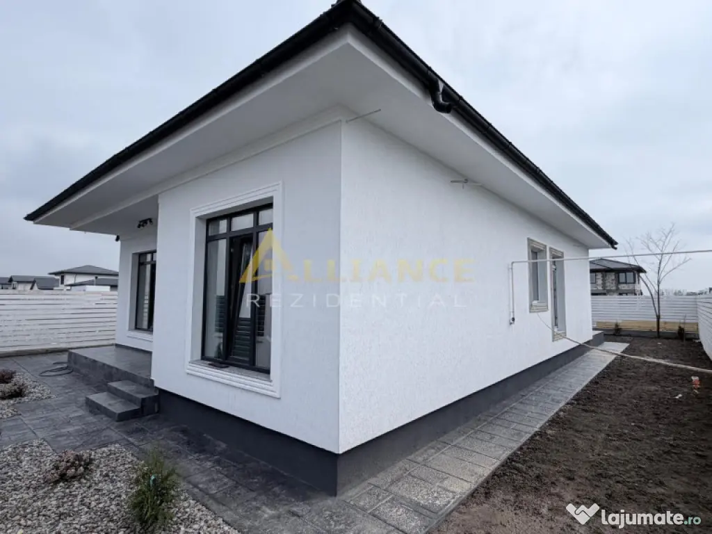 Casa Individuala - 4 camere - 2 bai - 375mp teren 