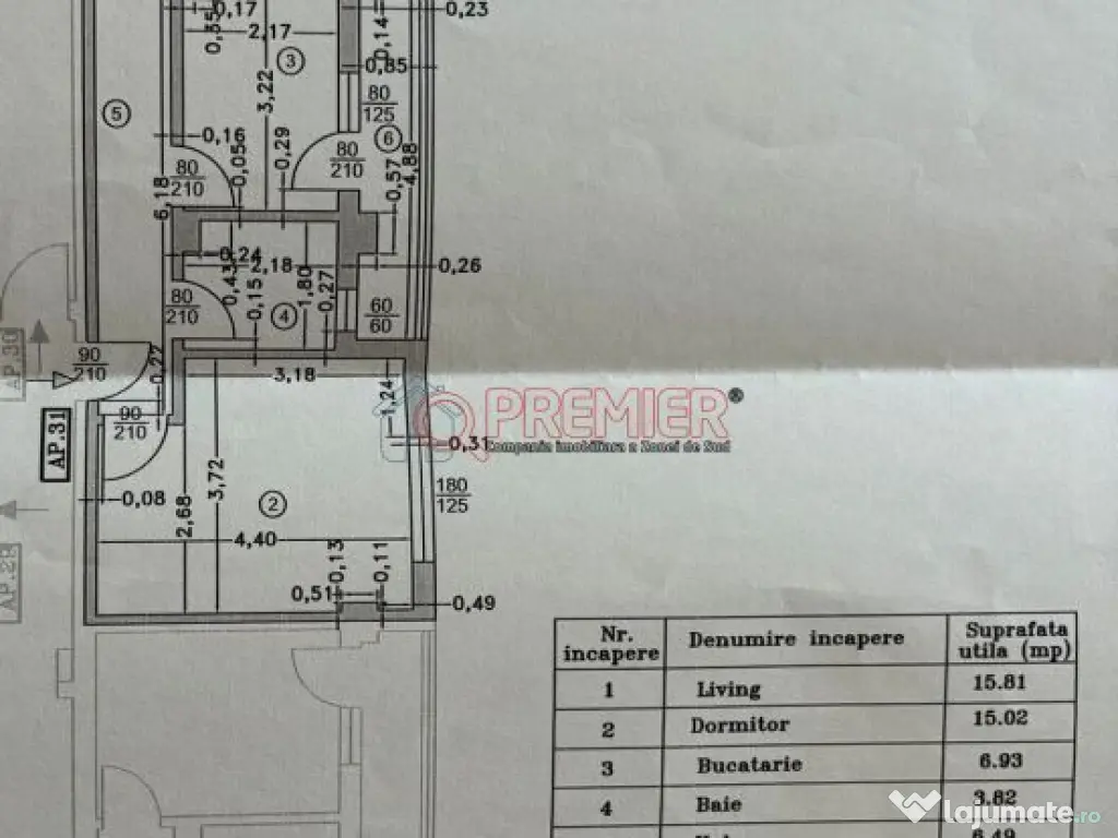 2 camere mobilat - loc parcare - Metalurgiei - Kaufland 