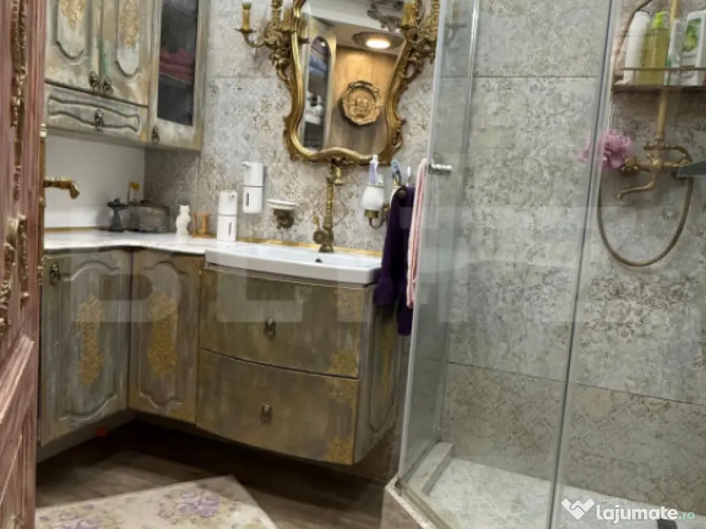 Apartament 3 camere, decomandat, incalzire pardoseala, 2 bai 