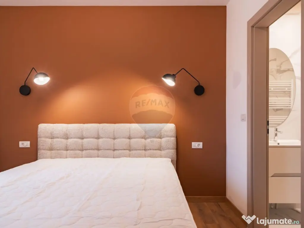 Apartament modern 3 camere, prima închiriere, loc parcar... 