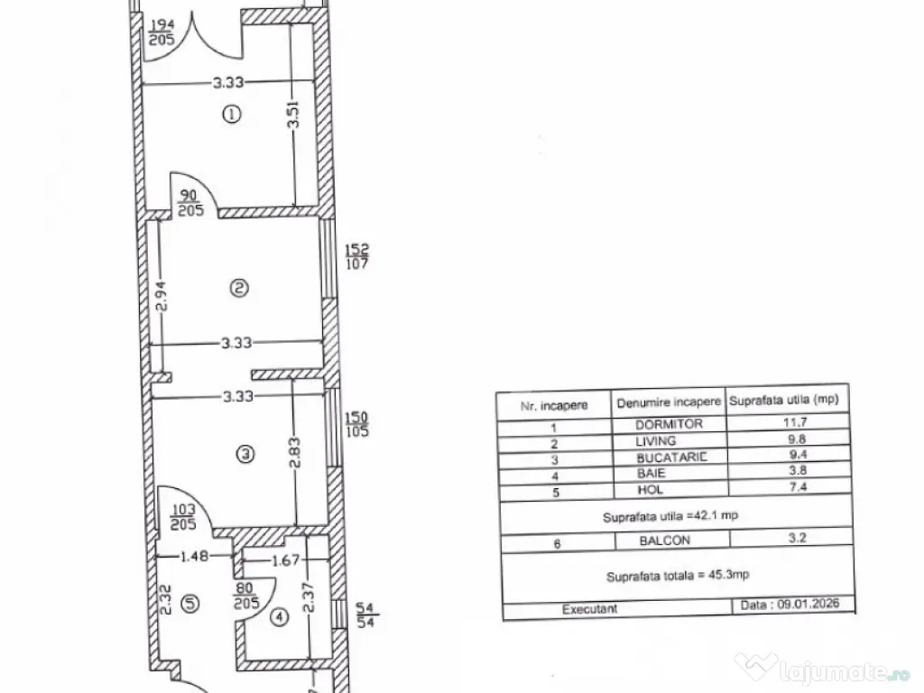 GAVANA 3 | Apartament 2 camere – imobil mic, doar 6 locuin 