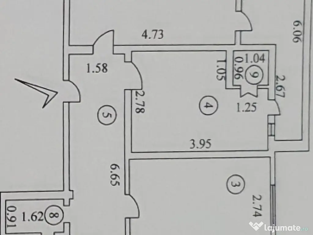 Apartament 3 camere Aproape de Spitalul Județean