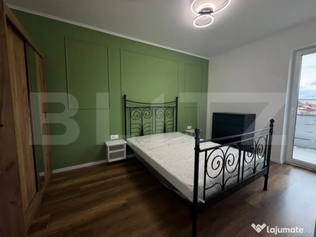 Apartament 2 camere, LUX, parcare subterană, zona Iris 