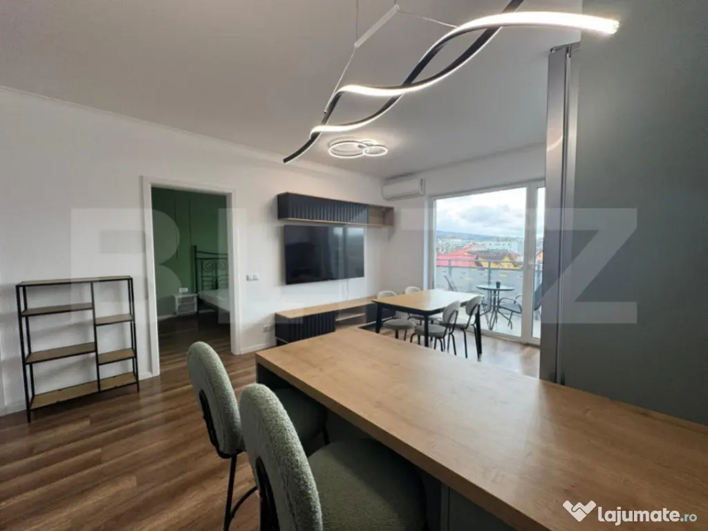 Apartament 2 camere, LUX, parcare subterană, zona Iris 