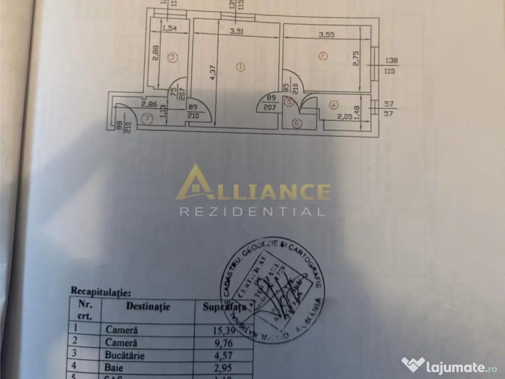 Apartament 2 camere || ideal investitie || etaj 1