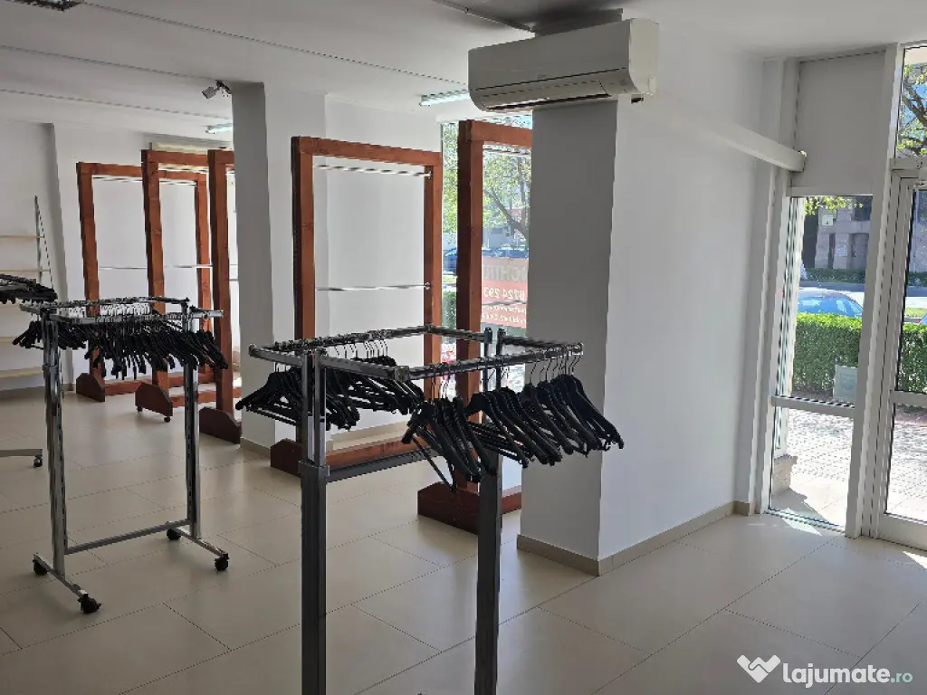 Inchiriez spatiu comercial in Deva, Miorita, parter, vitrina 13 metri 