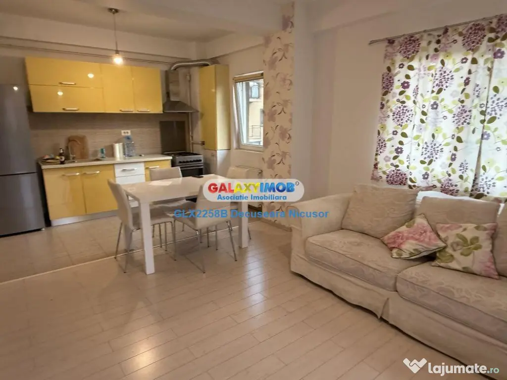 Apartament 2 camere Militari Residence, mobilat Utilat 75.90 