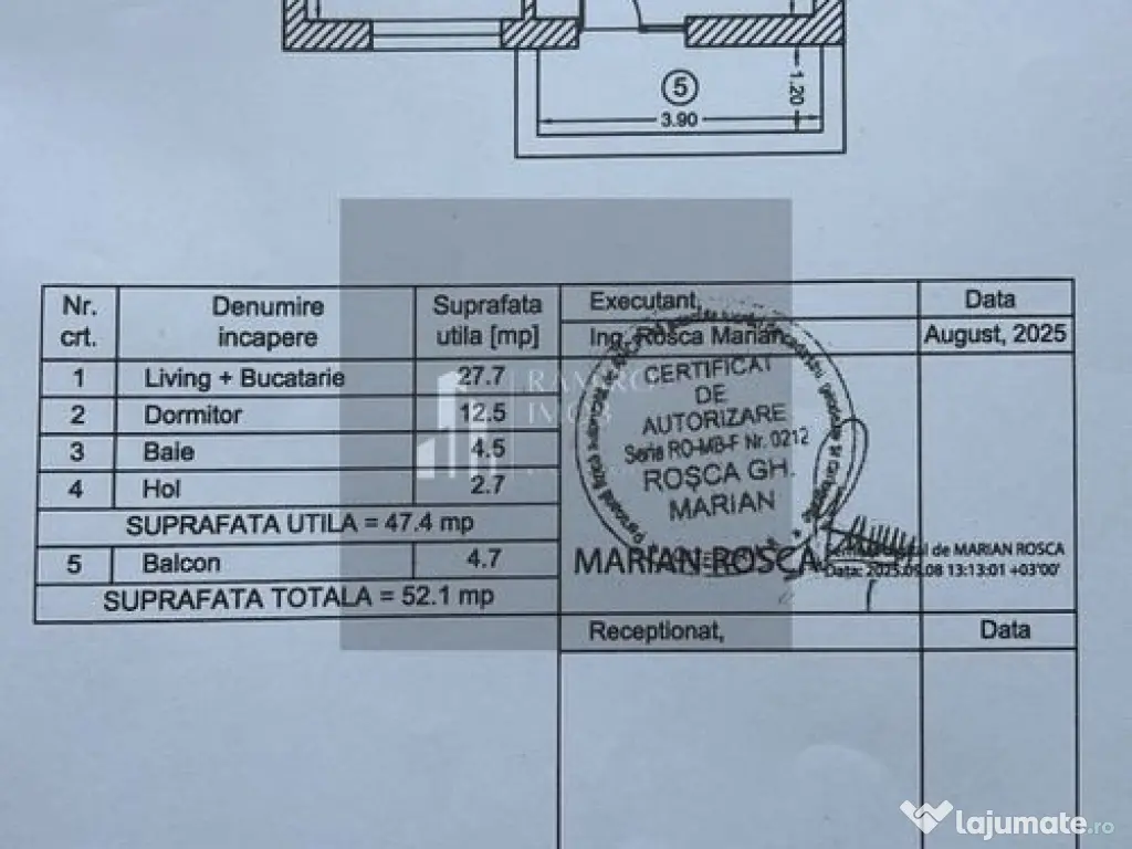 Apartament 2 camere decomandat bloc nou Metalurgiei 