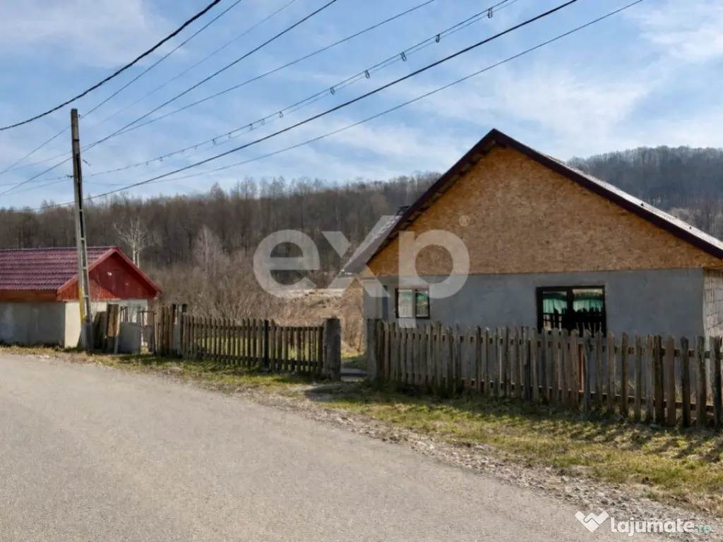 Casă / Vilă cu 3 camere de vânzare, Buhoci, jud Bacău 