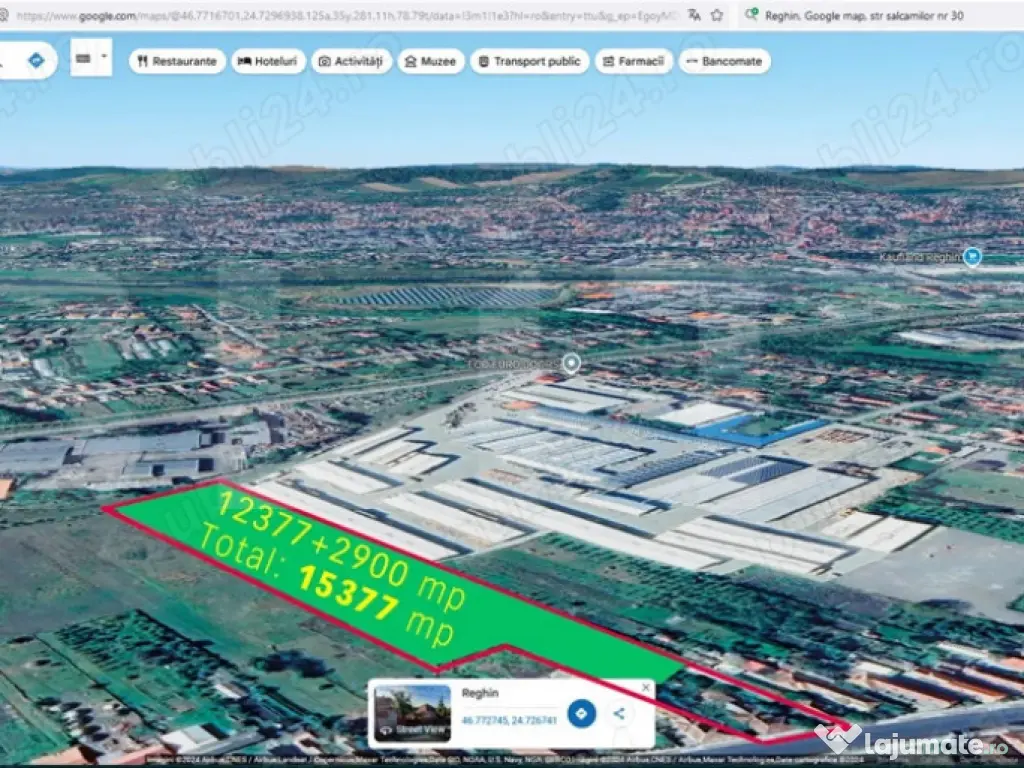 Proprietate cu 2 case + teren 15.277 mp – Str. Salcâmilor 