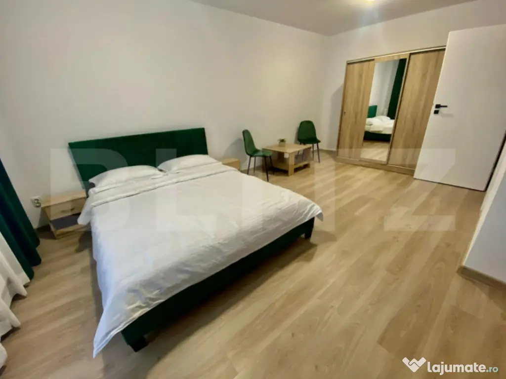 Garsoniera moderna, 39 mp, parcare, zona Eroilor 