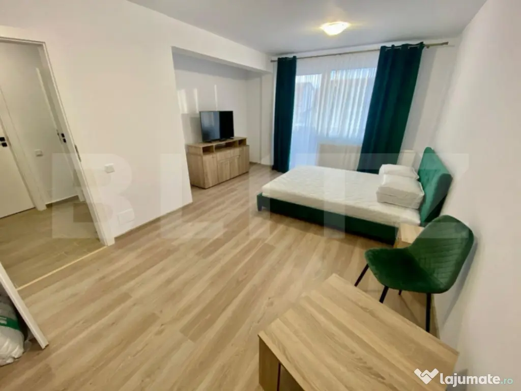 Garsoniera moderna, 39 mp, parcare, zona Eroilor 