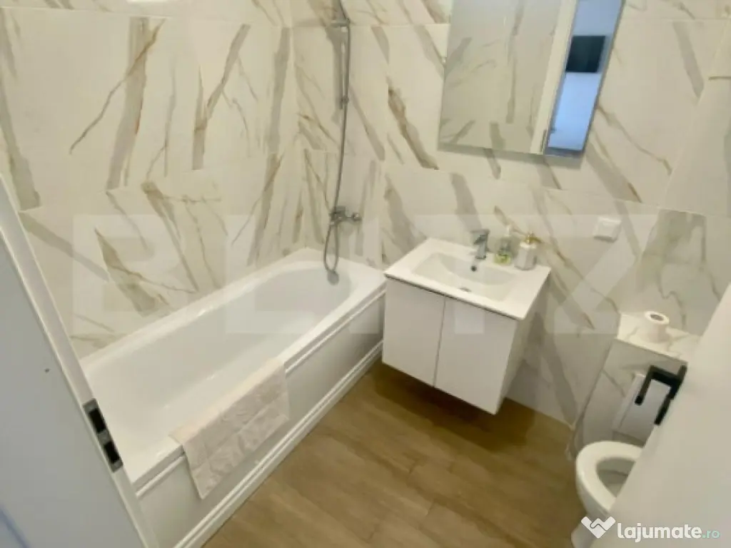 Garsoniera moderna, 39 mp, parcare, zona Eroilor 