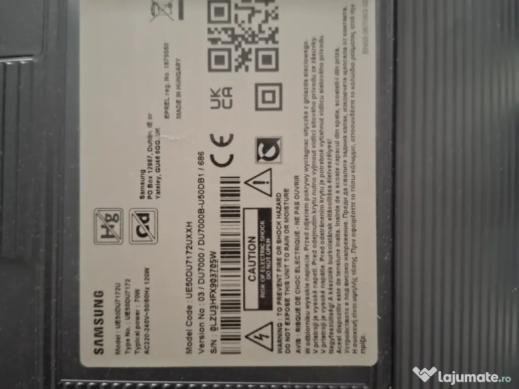 televizor samsung 4k 125cm 