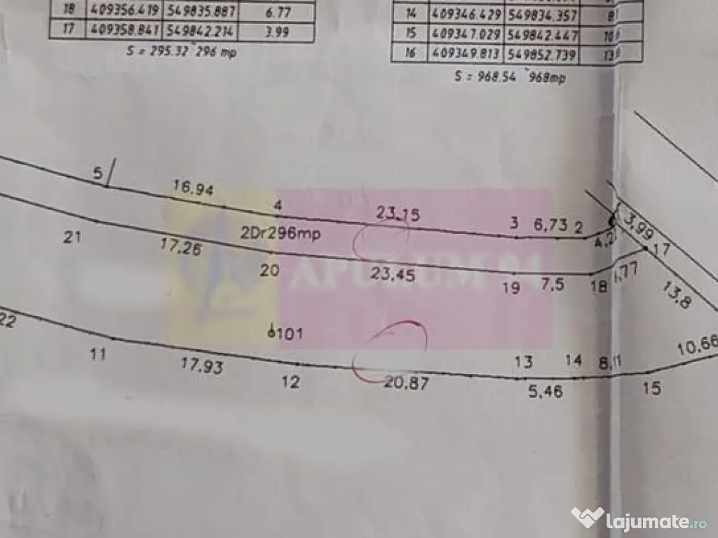 Teren intravilan 1.102 mp de vanzare in Breaza 