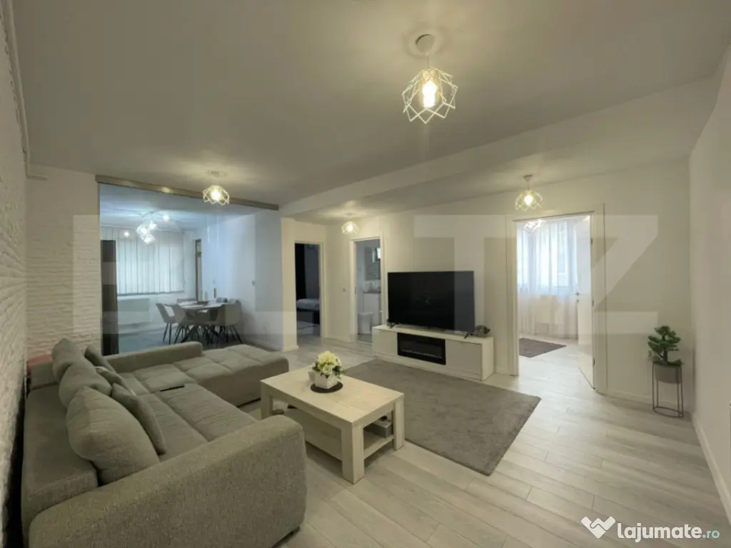 LUX Apartament 3 camere, 2 orientari, 66 mp, balcon, parcare