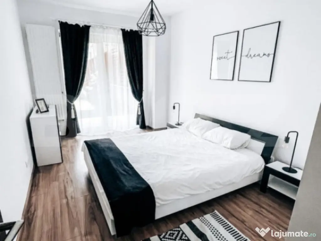 Apartament 2 camere, gradina, parcare, zona Buna Ziua 