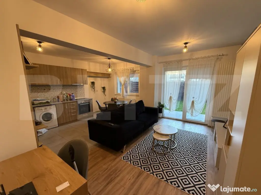 Apartament 2 camere, gradina, parcare, zona Buna Ziua 