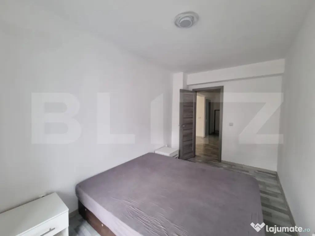 Apartament 3 camere, 2 bai, 77mp, terasa, bloc nou, zona Cor 