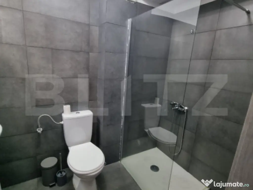 Apartament 3 camere, 2 bai, 77mp, terasa, bloc nou, zona Cor 