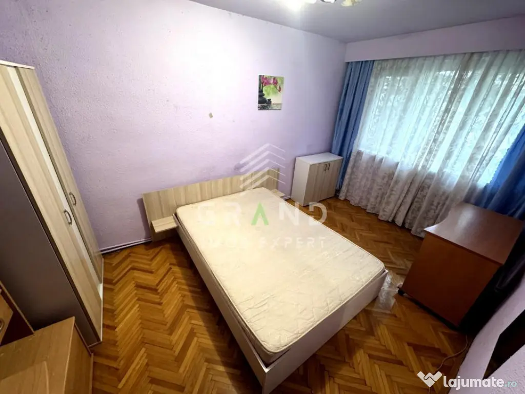 3 camere decomandate | 72 mp | Balcon | Etaj 1 | Manastur | 