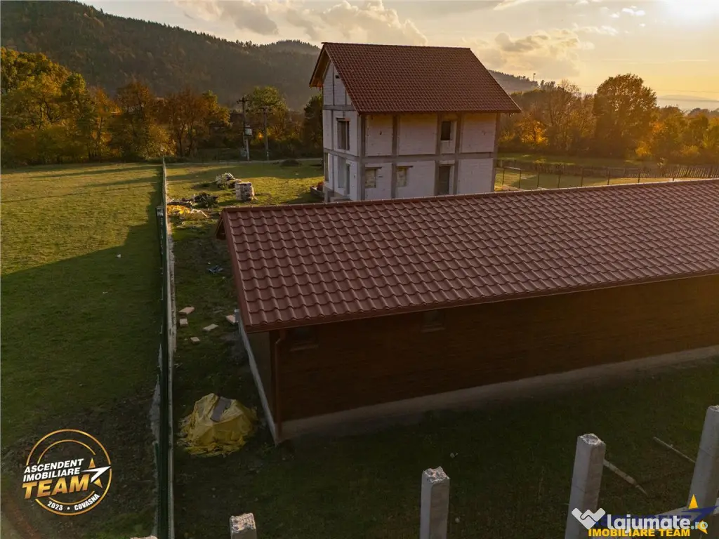 FILM! Vila intr-un peisaj mirific, cu 2.900mp teren, Covasna 