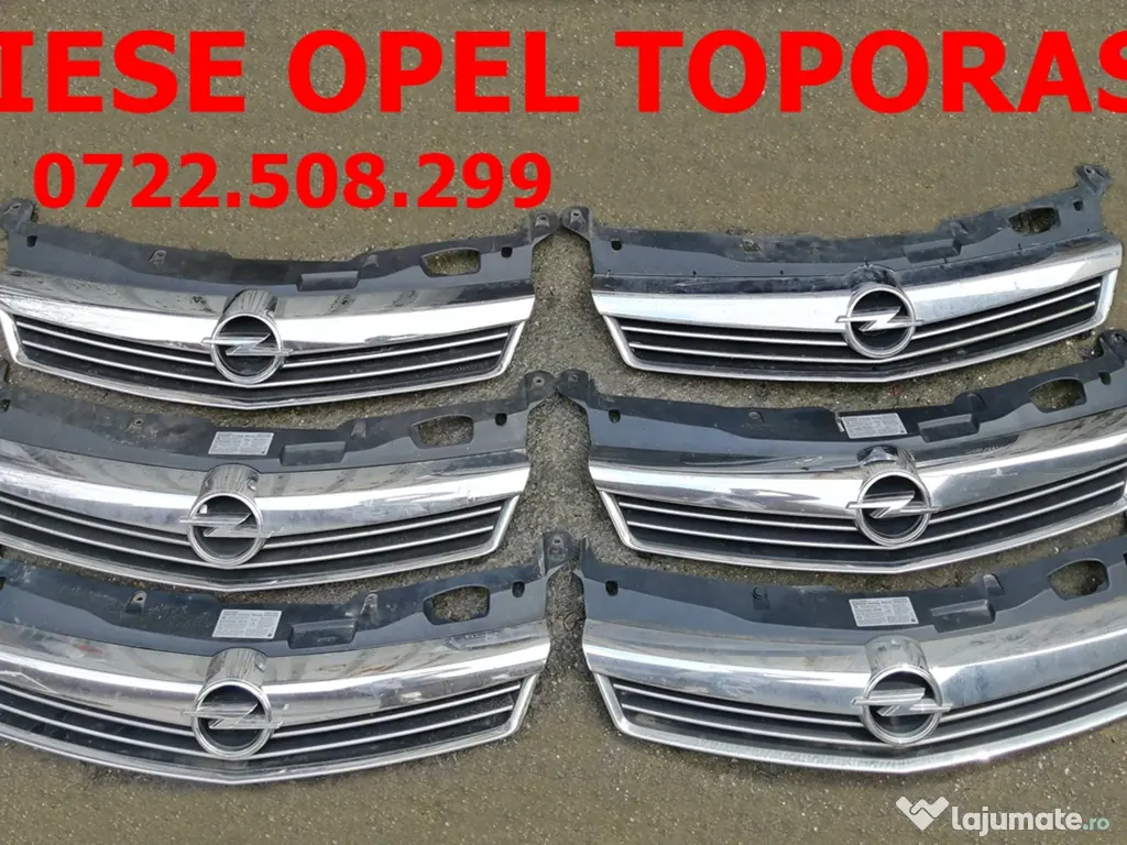 grila radiator Opel Astra H facelift