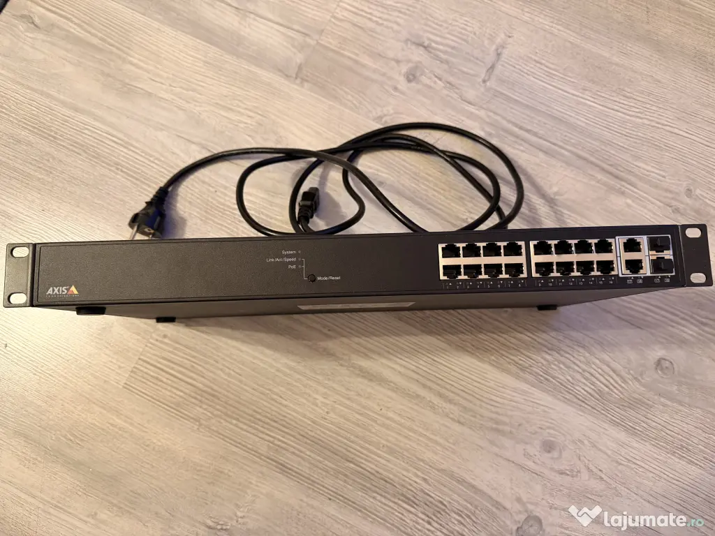 Switch Axis 16 porturi POE cu management 