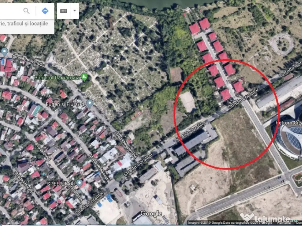 Teren Straulesti 2500 mp Stradal Str Coralilor New