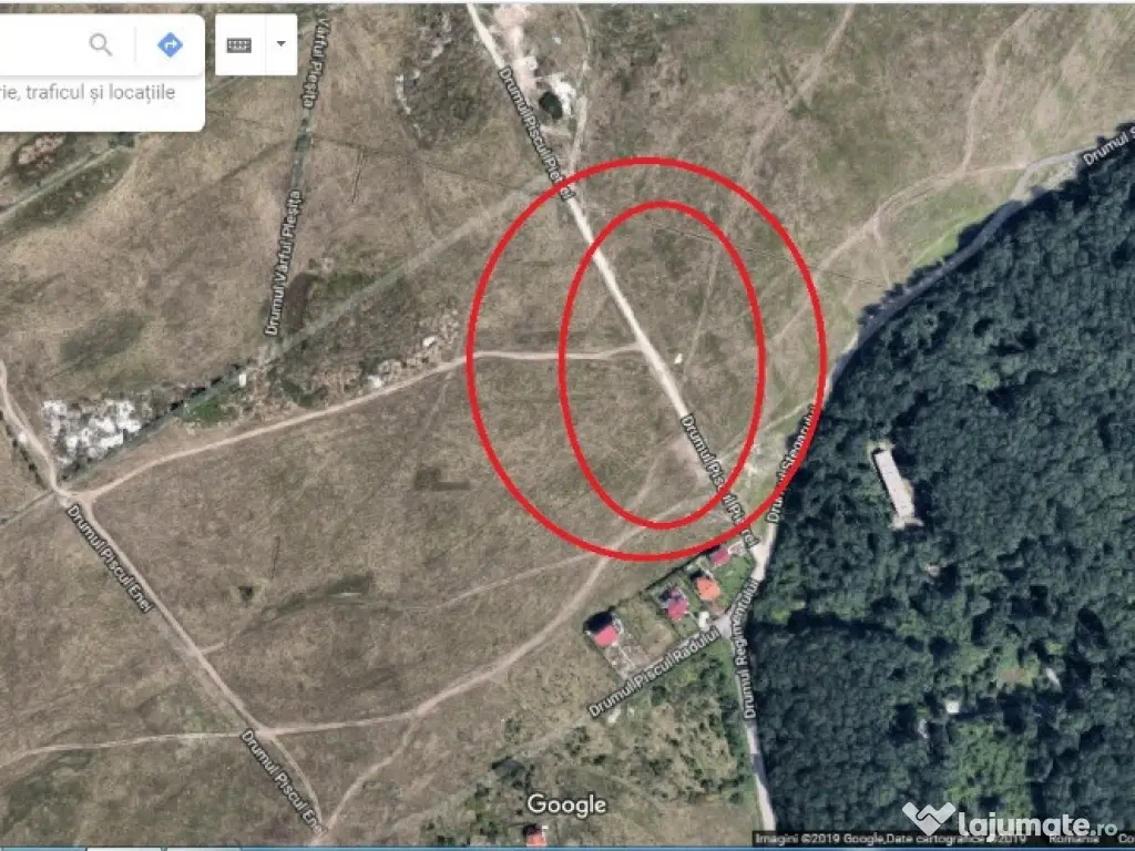 Teren Baneasa Piscul Pietrei Stradal 1478 mp-5000 mp New