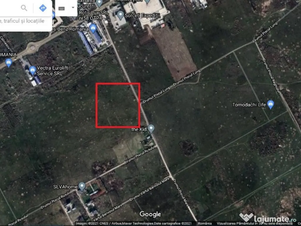 Teren Baneasa 17036 Mp Piscul Lung