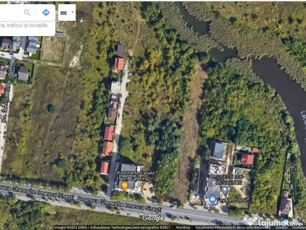 Teren Baneasa Sisesti Parcelabil 1419 mp