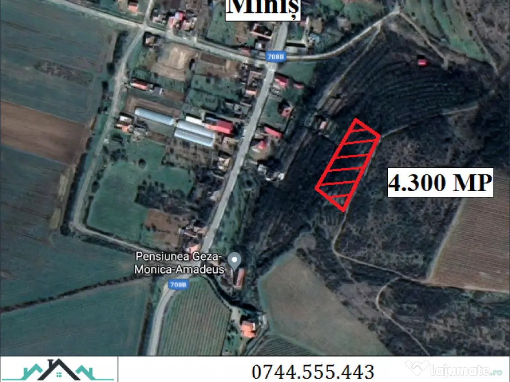 Teren 4.300 mp. in Minis - ID : RH-26414-property