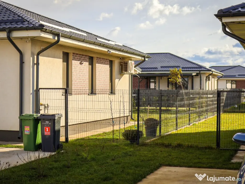 Casa individuala finalizata 4 camere Dimieni-Balotetsi, 510 mp curte 