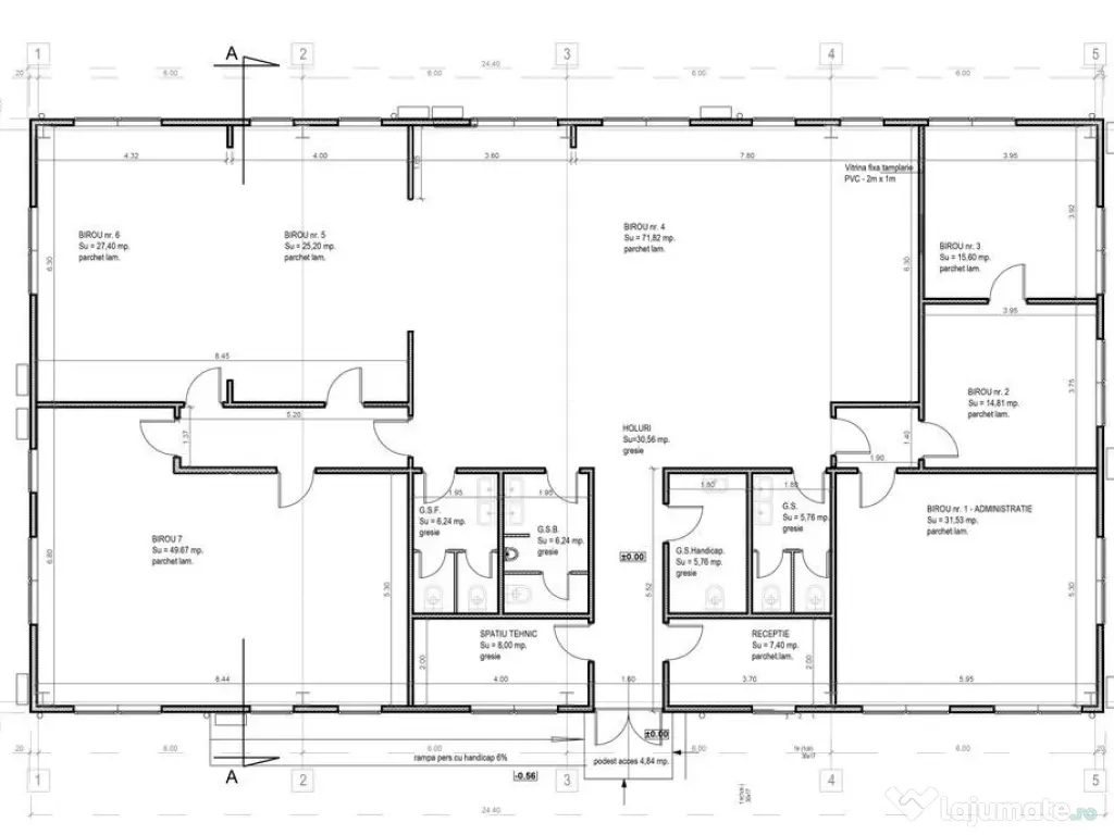 Spațiu comercial 333 mp