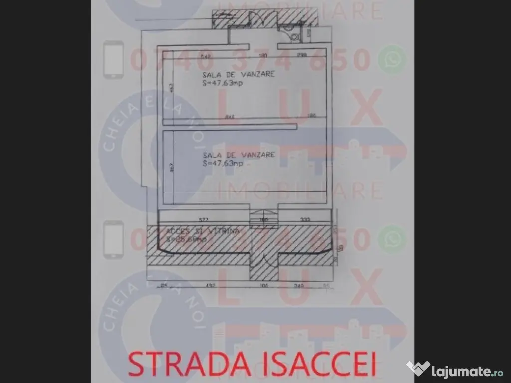 ID 6041 Spatiu comercial - Strada Isaccei 