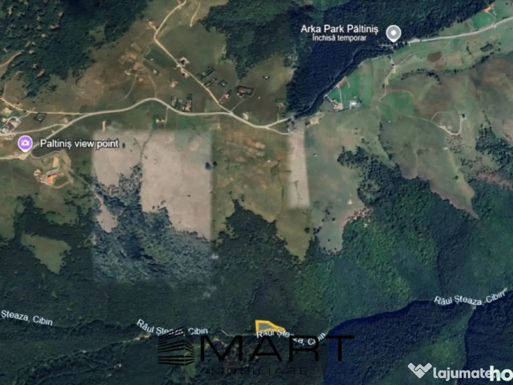 Teren extravilan 4200mp zona Santa-Paltinis