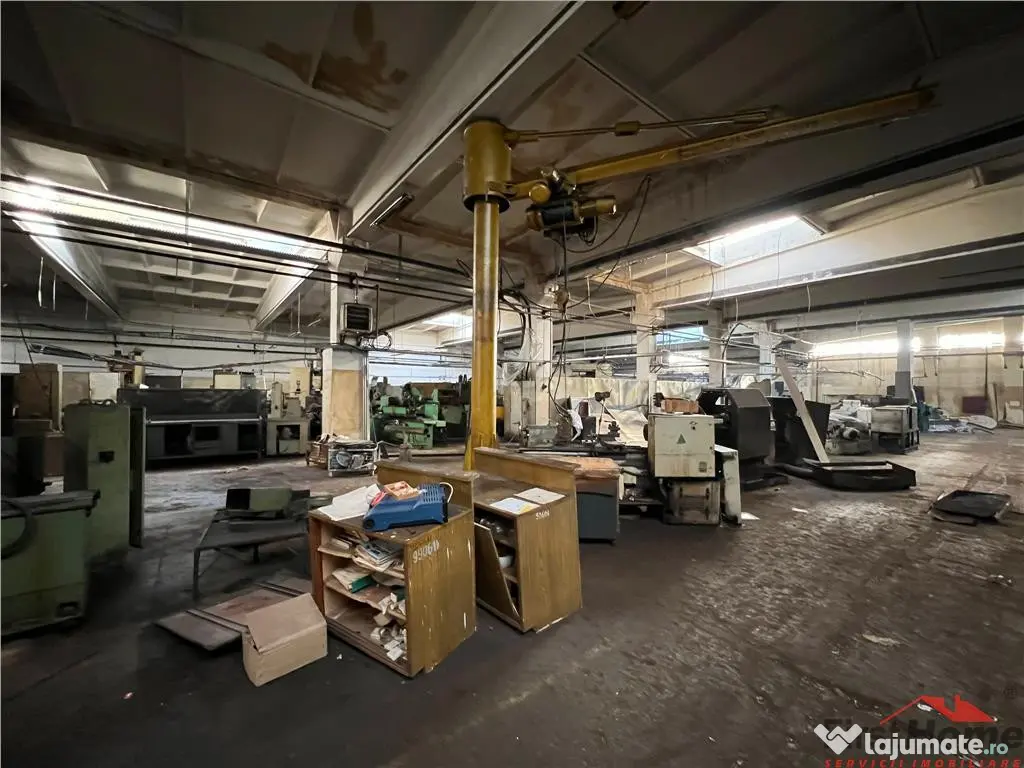 Hala industriala de inchiriat cu toate utilitatile in Focsan 