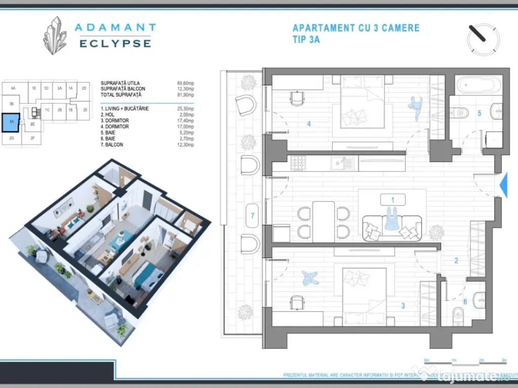 ADAMANT ECLYPSE | 3 camere | openspace | 81.9mp | CUG - Iasi 