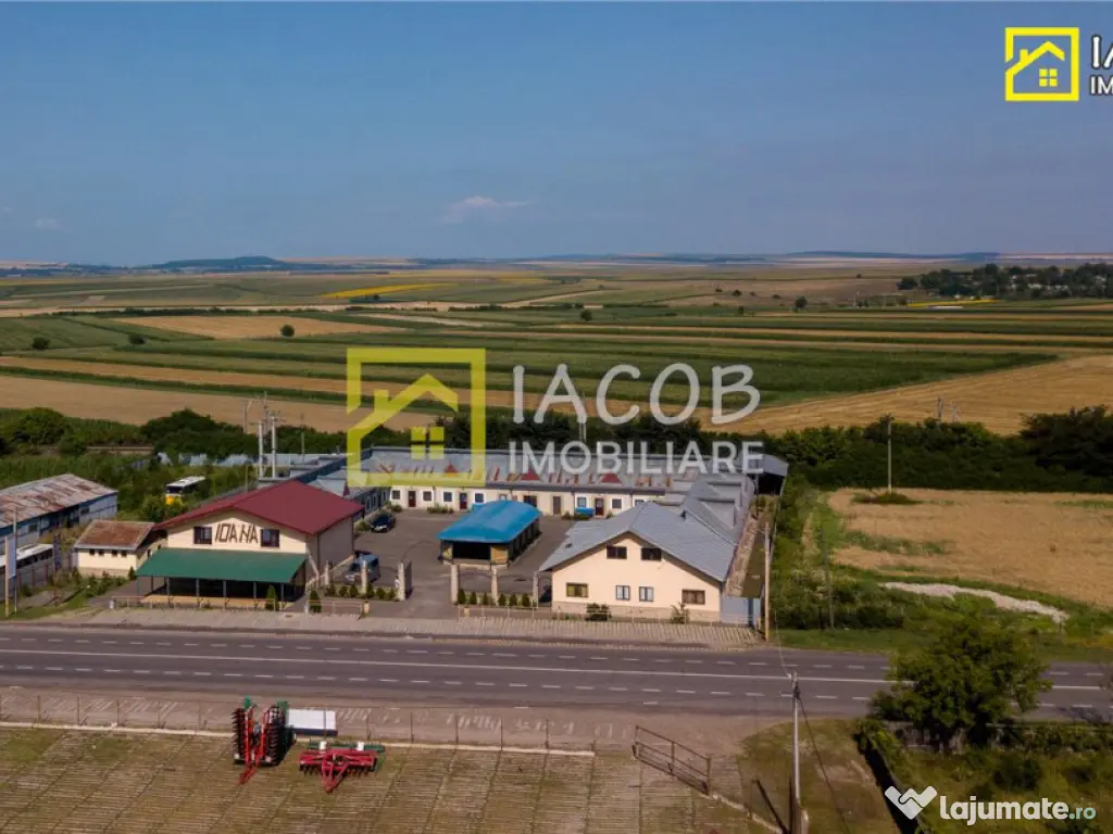 Pensiune cu 15 camere de cazare, restaurant, corpuri adminis 