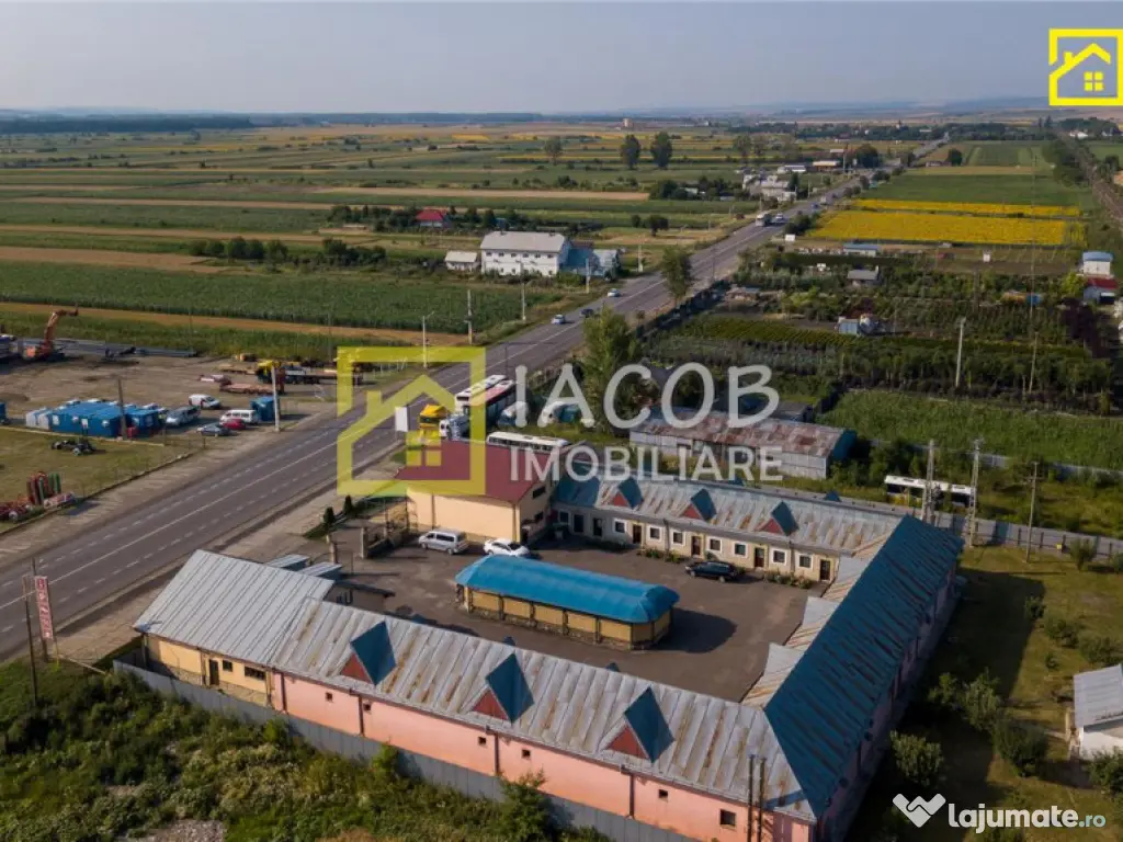 Pensiune cu 15 camere de cazare, restaurant, corpuri adminis 