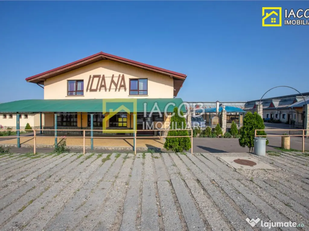 Pensiune cu 15 camere de cazare, restaurant, corpuri adminis 