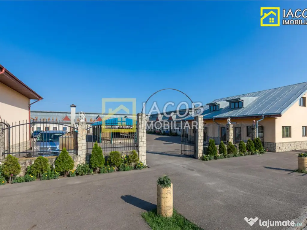 Pensiune cu 15 camere de cazare, restaurant, corpuri adminis 