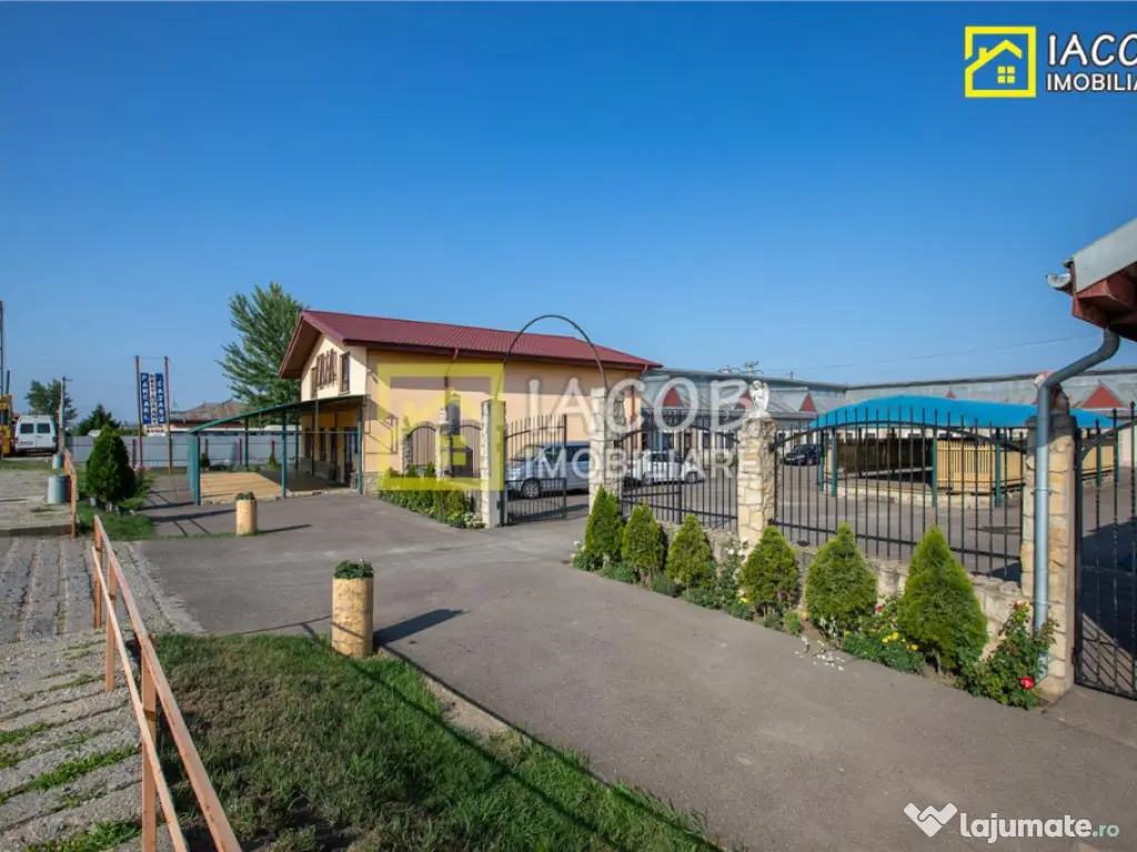 Pensiune cu 15 camere de cazare, restaurant, corpuri adminis 