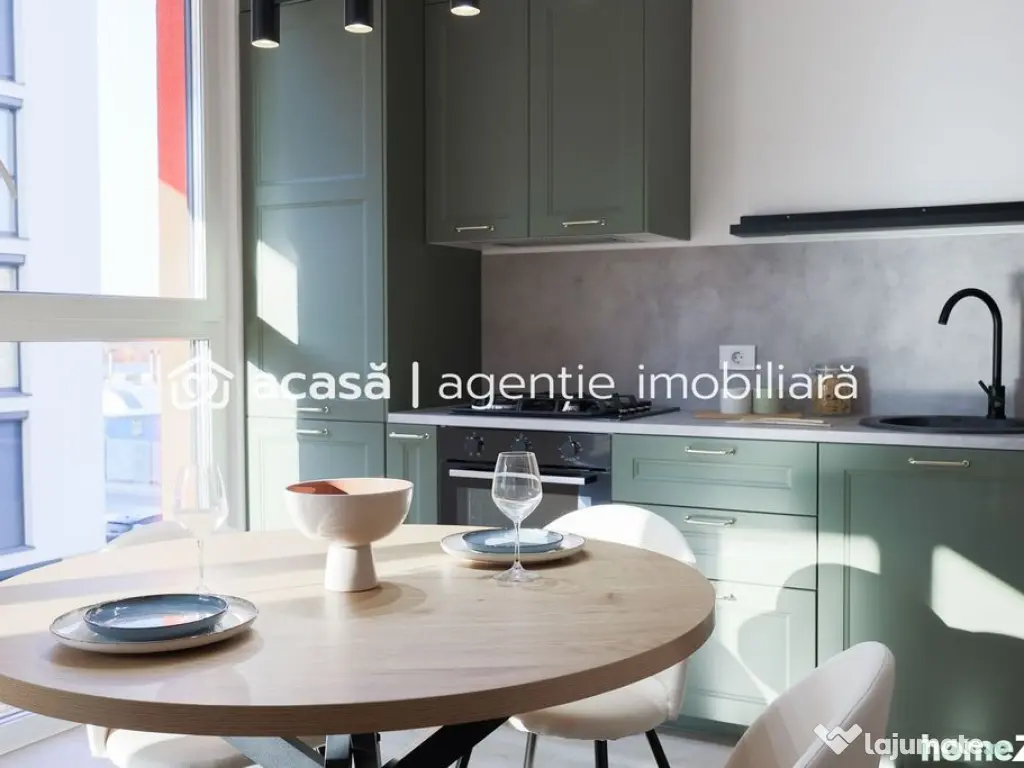 Apartament cu 2 camere NOU, finisat cu Chirias inclus