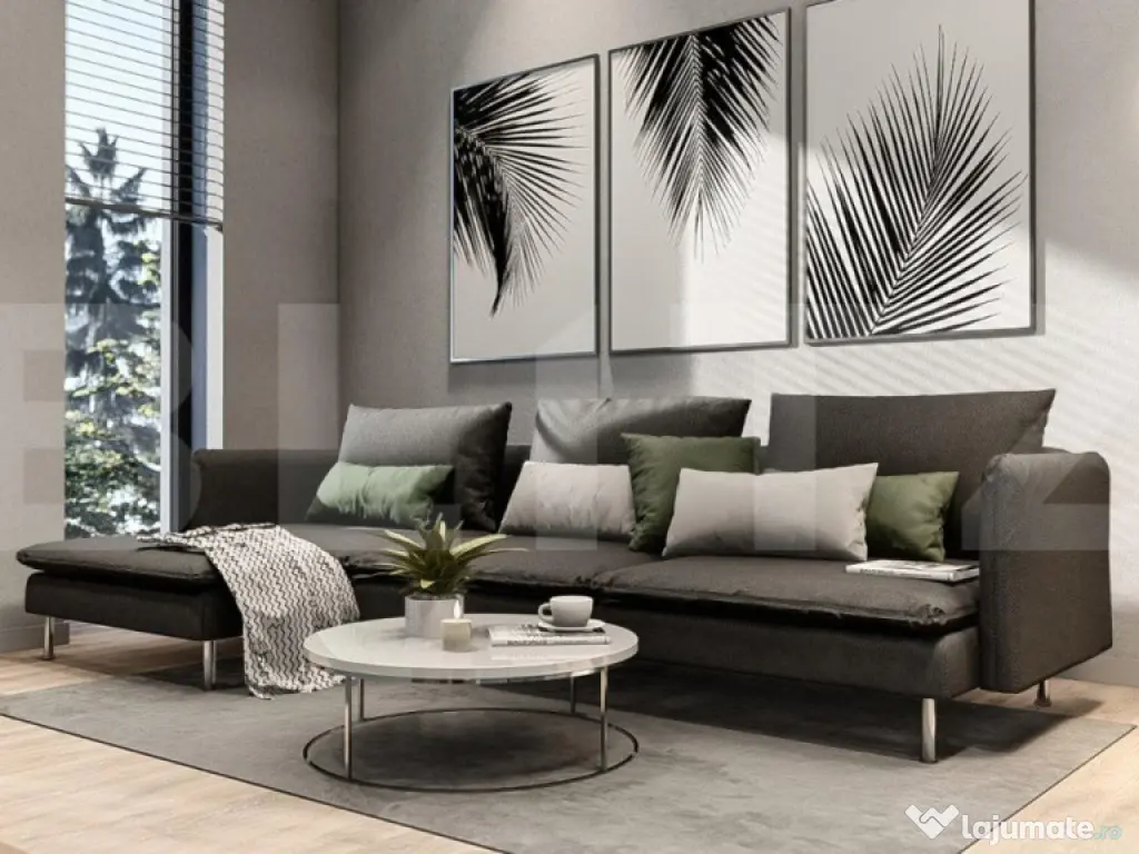 Apartament cu 2 camere, 67mp, terasa 95mp , Torontalului