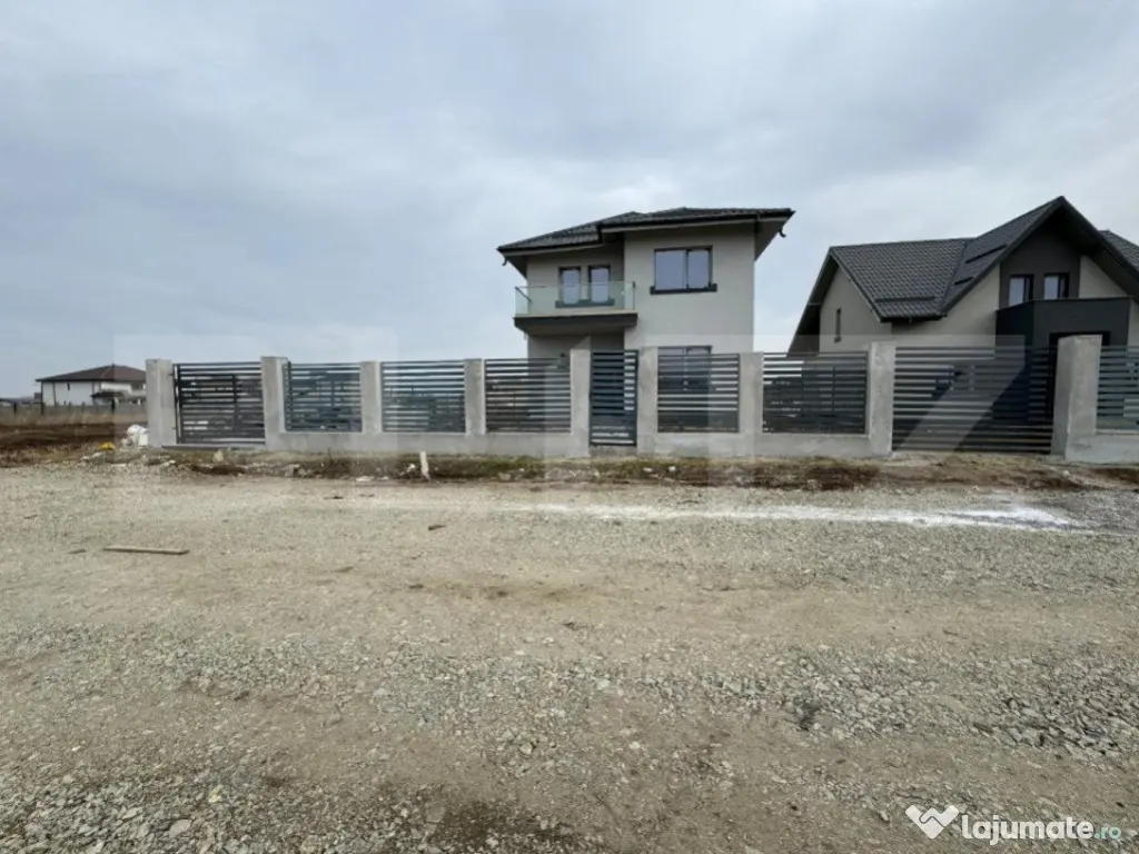 Casă P + E de 119 mp utili, teren 339 mp, Pielești, zona M