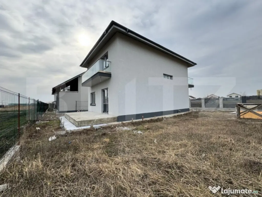 Casă P + E de 119 mp utili, teren 339 mp, Pielești, zona M
